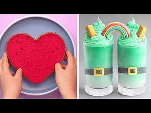Easy Strawberry Cake Decorating Tutorials For Birthday | Yummy Cake Decorating Ideas | Cake Hacks