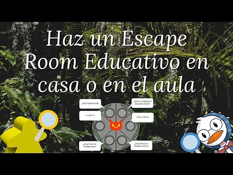 HAZ UN ESCAPE ROOM EDUCATIVO EN CASA O EN EL AULA CON ESTAS HERRAMIENTAS Y MATERIALES