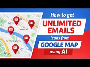 How to build google map extractor software with ai