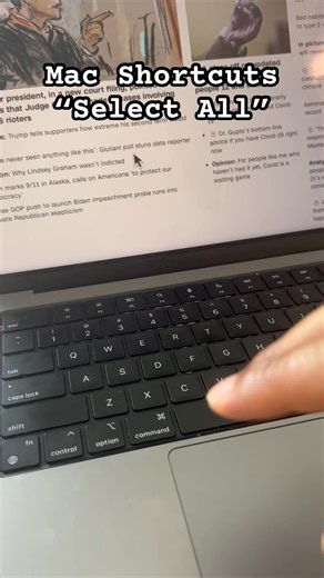 Demonstrating how to do the "Select All" Mac Keyboard Shortcut on a Mac OS computer #macos#mac#keyboard#keyboardshortcut #macbook #asmr #macos#mac#keyboard#keyboardshortcut #macbook #asmr | Review World