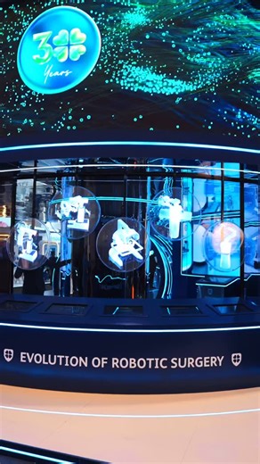 American Hospital Dubai on Instagram: "Shaping the next era of robotic surgery. Over the years, we have continuously advanced surgical innovation; today operating with five state-of-the-art robotic systems designed to enhance precision, safety, and patient outcomes. From pioneering robotic programs to expanding capabilities across specialties, our commitment remains clear: delivering world-class care through technology, expertise, and continuous clinical excellence. Experience the evolution of r