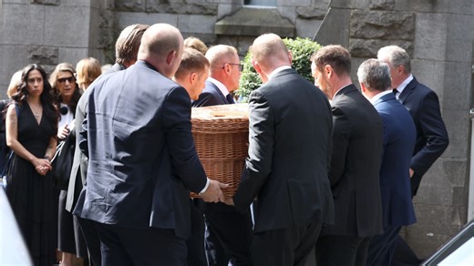 Brother's poignant 'rare gift' funeral tribute as Ben Dunne's son laid to rest