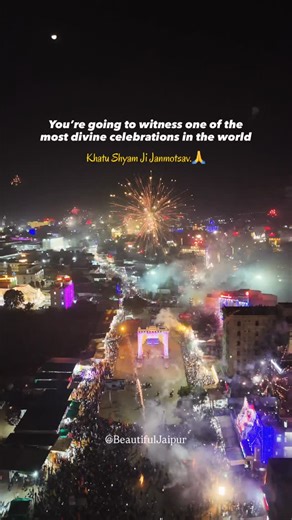 Beautiful Jaipur - Arun Khunteta on Instagram: "You’re going to witness one of the most divine celebrations in the world — Khatu Shyam Ji Janmotsav. जय श्री श्याम 🙏 … #khatushyamji #khatu"