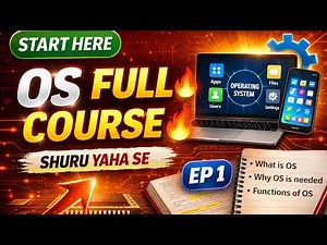 Operating System Introduction in 10 Minutes 🔥 | OS Basics for Exams 💯