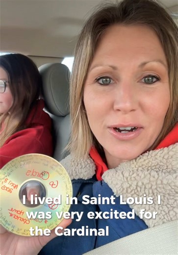 🚗💿 POV: Another round of listening to my old burned CDs in my daughter’s “new” car CD player — and THIS one is a gem I totally forgot about… I made this CD for the St. Louis Cardinals home opener in 2005 ⚾🔥 …except NONE of the songs have anything to do with baseball 😂😂 We were both so confused but also crying laughing because it’s peak 2000s burned‑CD energy. Just pure random rap, pop, hype songs, and absolutely ZERO ballpark vibes. My daughter = baffled. Me = thriving in nostalgia. ✨ Mille