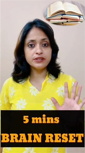 5-Minute Brain Reset Routine Before Study | Boost Focus Instantly 🧠#shorts