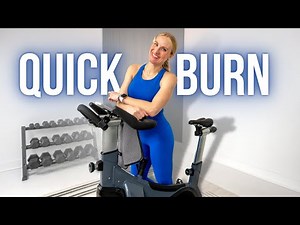 20-min QUICK BURN HIIT CARDIO Indoor Cycling Workout