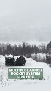 19K views · 180 reactions | Watch an Army MLRS send rockets ripping through the air during an exercise in Norway #army #soldiers #rocket #mlrs #rocketlaunch #missile #military #defense #troops | Army Times | Facebook