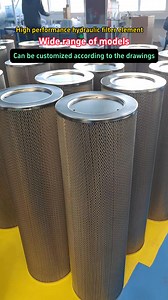 High performance hydraulic filter cartridge models are complete and can be customized according to drawings #Satisfying #ASMR #BeforeAndAfter #Mechanical #FilterChange #Industrial | Xinxiang Lifeierte Filter Corp., Ltd