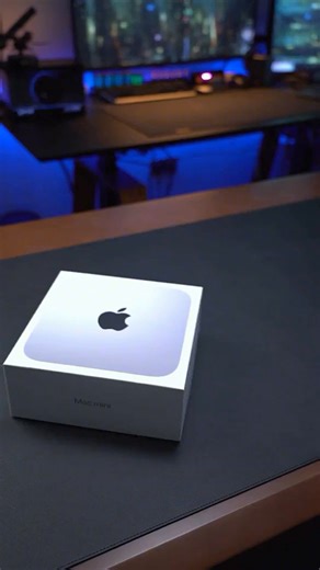 Apple/苹果AI电脑/Mac mini迷你主机 M4 Pro银色(12+16核) 24G 512G台式电脑主机 MCX44CH/A
