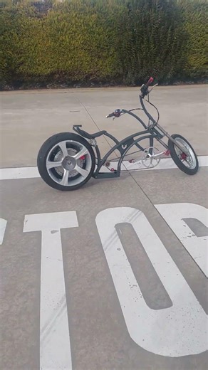 Proyecto terminado Bici Custom Chopper #murisec54