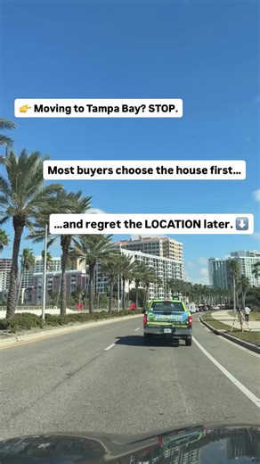 ✨Most relocation buyers focus on the house first — not the AREA.📍 Tampa, St. Pete, and Sarasota all live VERY differently. Traffic, insurance costs, flood zones, even HOAs can change your monthly payment by hundreds. 💵 I’ve seen buyers fall in love with a home… and regret the location. Follow me for Tampa Bay & Sarasota relocation tips — and DM me “MOVE” Or if you are ready to start the journey - just text me 📱 Kate Polishchuk eXp Realty Cell: 973-692-3738 Email: Kateryna.flrealtor@gmail.com 