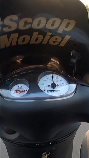 piaggio zip 4t malossi multivar Optrek vanuit stilstand