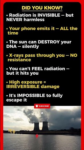 The Untold Truths About Radiation!⚠️☢️