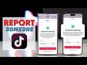 How To Report Account on Tiktok - 2025!