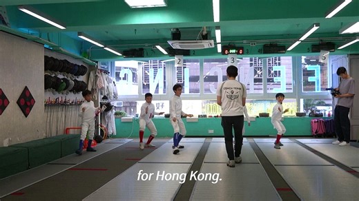 Hong Kong's young fencers draw inspiration from Olympic 'Sword Queen'