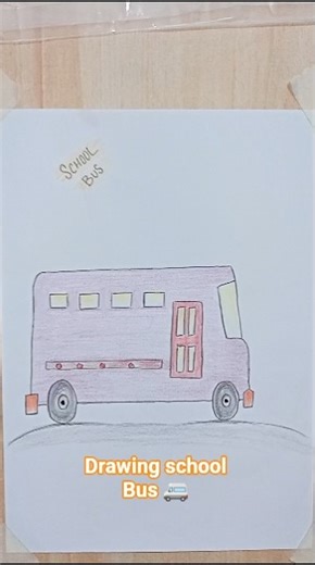 how to draw school Bus 🚐 🚎 #art #sketching#drawing