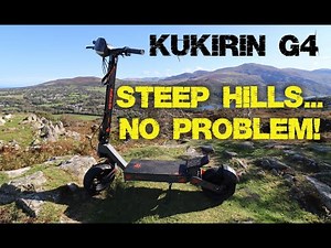 Steep Hills Are NO MATCH For The Kukirin G4 Electric Scooter Review?
