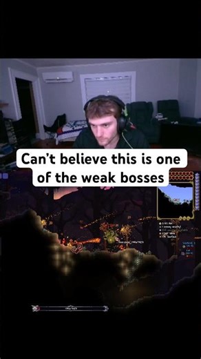 Terraria bosses are insane #gaming #terraria #deerclops