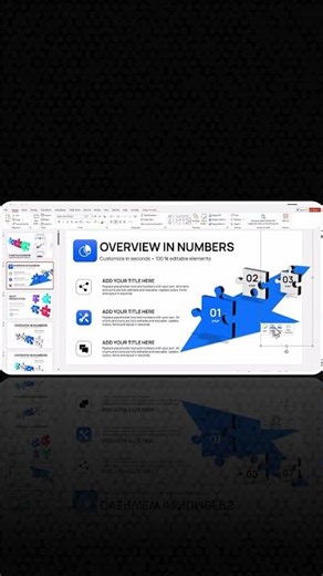 3D Puzzle Charts in PowerPoint — Customize in Seconds! 🔥