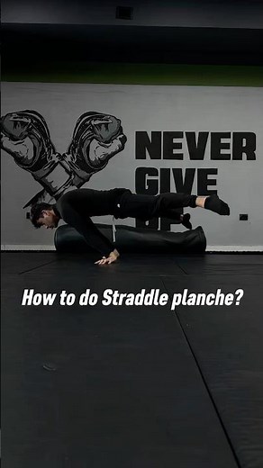How to do Straddle planche? #calisthenics #fitness #workout #bodyweighttraining #homeworkout