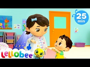 Doctor Song - Learn to Stay Safe and Healthy! | Lellobee - Nursery Rhymes for Kids