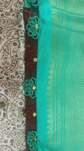 Tatting saree kuchu