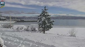9.8K views · 507 reactions | Let the snow removal begin as folks are digging out in the mountains and our valleys. Here's the view from Commons Beach at Tahoe City, Lake Tahoe. KTVN Jeff Martinez | Adventures With Jeff Martinez | Facebook