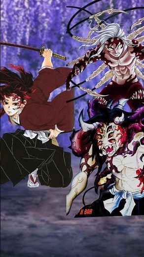 yorrichi vs muzan and kokushibo