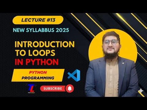 Loops | Types of loops in python | Programming using python | CS306