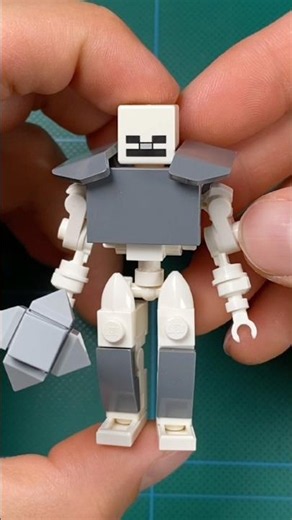 Lego Minecraft Brute Skeleton #lego #minecraft #minecraftshorts #tutorial