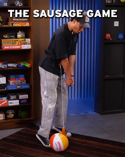 The sausage challenge you didn’t know you needed🌭😂 | Smosh