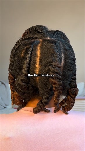 Asia 💜 on Instagram: "Ugly twists = a great twist out 😝 What do you rate the final look??"