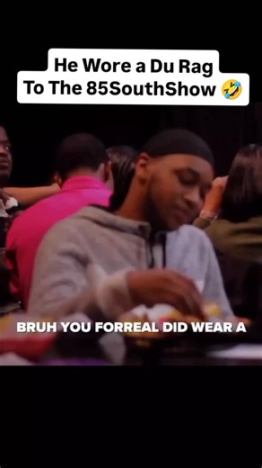 RoastLabTV on Instagram: "@karlousm roasted buddy wearing a Du ragg to the show 🤣🤣 #comedyreels #explorepage✨ #funnyreels #viralreels #Roastbattle #85southshow"