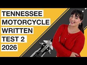 Tennessee Motorcycle Written Test 2 2026 (50 Questions with Explained Answers)