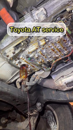 Transmission Fluid Change & Solenoid Replacement on Toyota Tundra