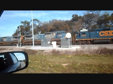 The Great CSX Train Chase And Pace