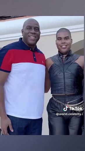 Magic Johnson and Son: A Fashionable Family Bond