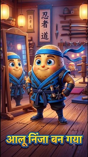 🥔 Ninja Potato and Ninja Tomato 🍅 | Action Comedy Cartoon #viral #funny #cartoon
