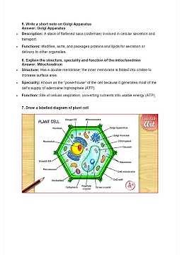 STD 9 SCIENCE ASSIGNMENT SECOND TEST SOLUTION