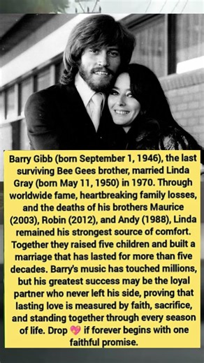 Beyond "Stayin' Alive": The True Story of Barry Gibb’s Lifelong Partner