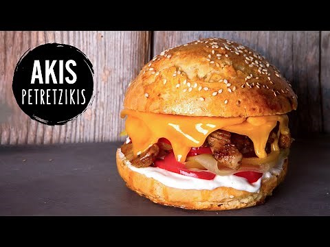 Gyros Burger | Akis Petretzikis