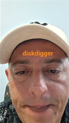 Recuperação de fotos. o nome dele é diskdigger