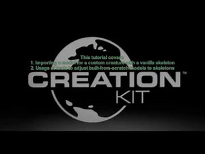 Skyrim Creation Kit Tutorial - Adding Custom Creatures (3DS Max)