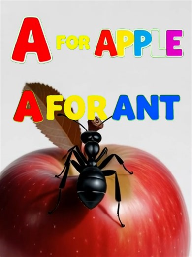 Learn the Alphabet with A is for Apple