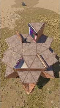 A Staggeringly Spacious Open-Core Base #rust #rustgame #rustbasebuild #rustshorts