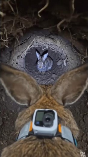 POV: Entering a Wild Rabbit Hole! 🐰 Wait for it!