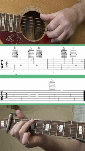 How to play acoustic ragtime guitar. #beginnerguitar#fingerpicking
