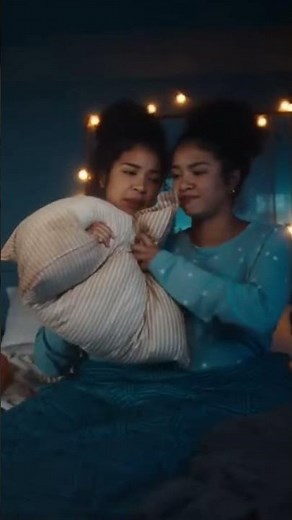 Siamese twins fight over pillow