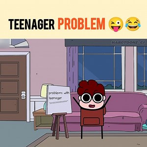 260K views · 10K reactions | Teenager problem!藍 || Hardtoonz Cj|| #animated #funnymemes #reelkarofeelkaro #animated #cartoon #funnyvideos #reels, #trending #crazy #cartoon Follow_me_guys.. | Hardtoonz Cj | Facebook